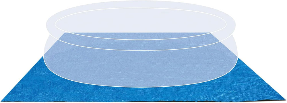 Folie de sol pentru piscină Intex - 4,72 m² - Pentru piscine ușor de montat și încadrat de la 244 la 457 cm