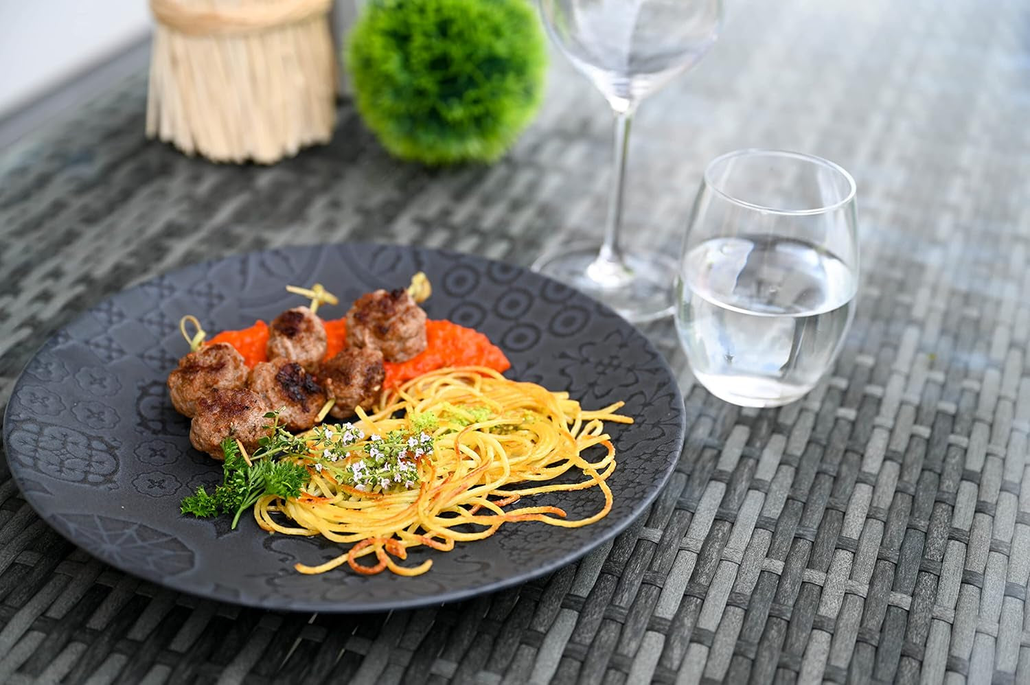 MÄSER 935076 Serie Tiles Servizio da tavola vintage per 4 persone in stile moresco Set di stoviglie Naty Shop