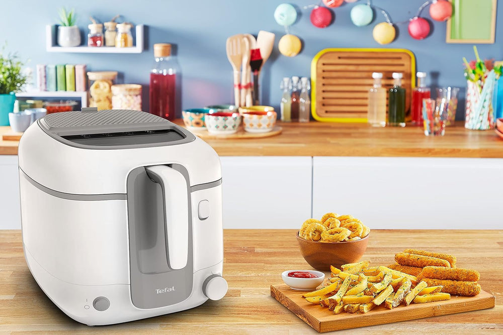Friggitrice Tefal Super Uno Access, capacità 2,2 L, parti lavabili in lavastoviglie, filtro antiodore Elettrodomestici Naty Shop