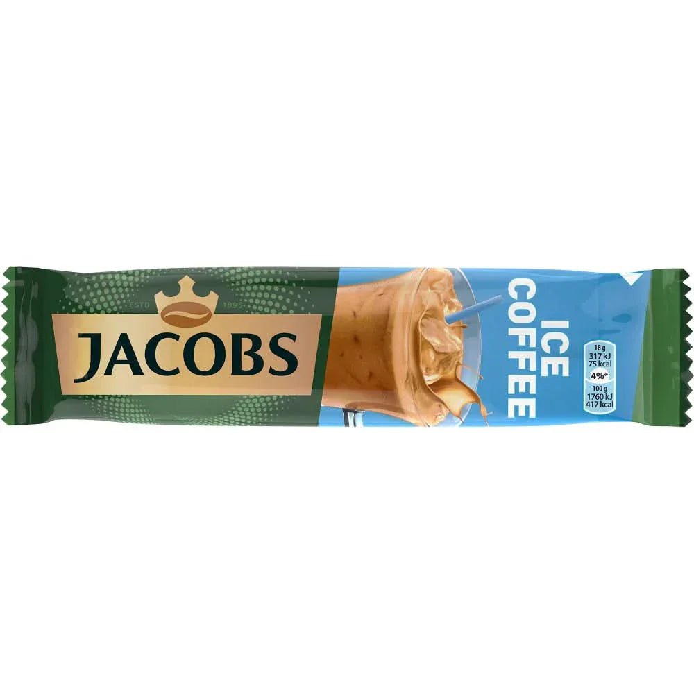 Cafea instant, Jacobs 3 in 1 Ice Coffee Cafea Naty Shop 1 Plic (12.7 grame)