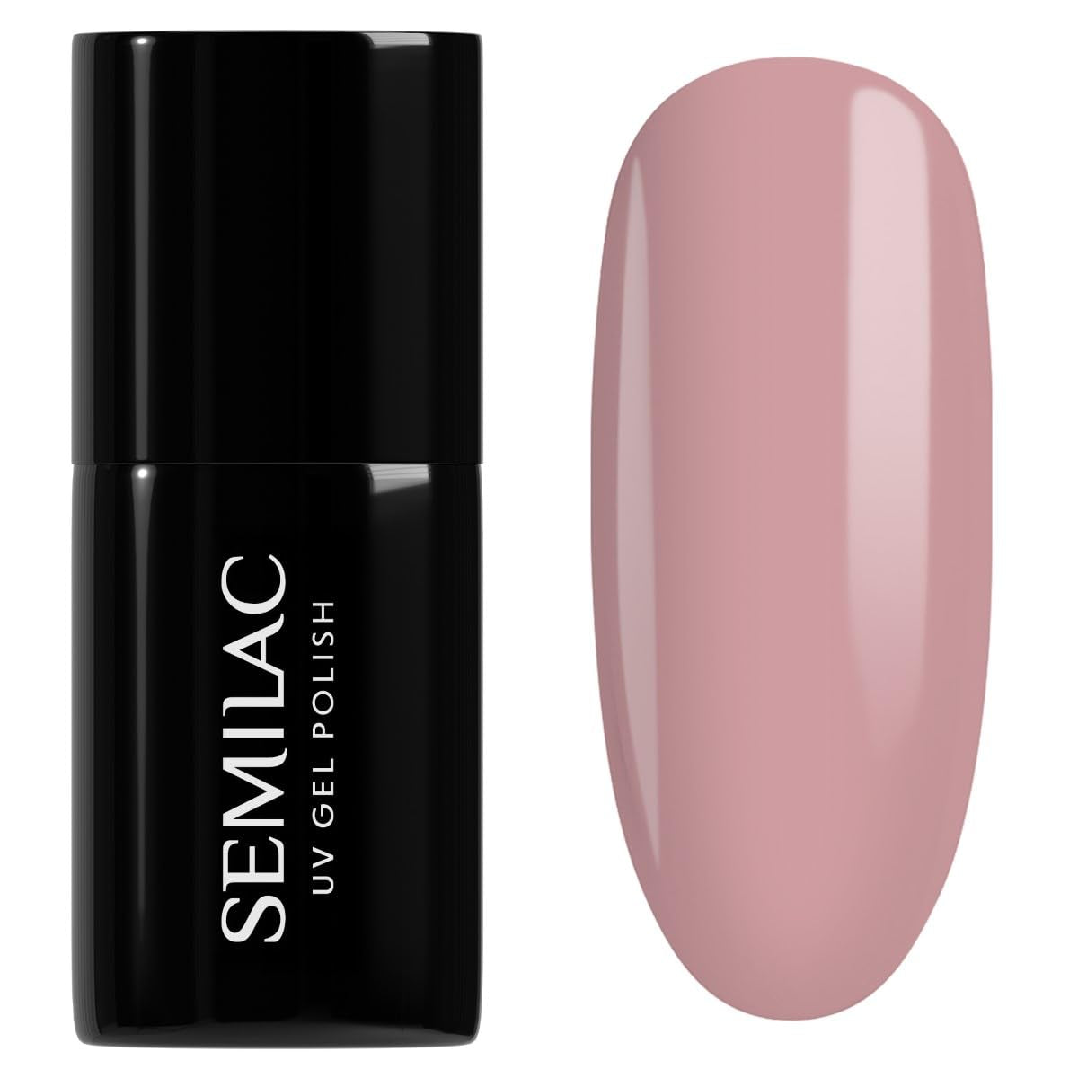 Smalto UV ibrido Semilac 582 Natural Rose 7ml Collezione unghie nude