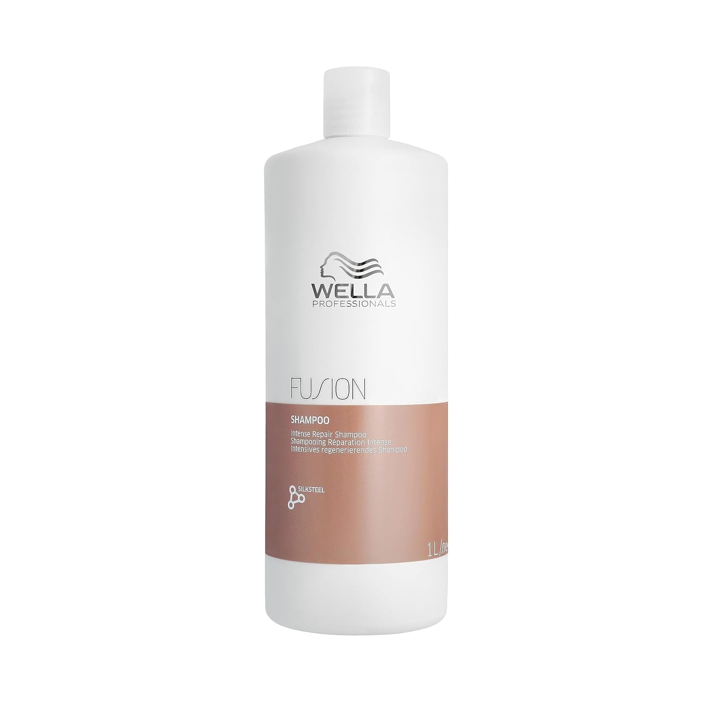 Wella Professionals Fusion Intense Repair - Cura professionale per capelli rotti Doccia e bagno Wella Shampoo 1 litro