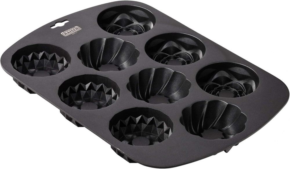 Teglia per 9 muffin Gugelhupf Original Kaiser Inspiration, 38 X 27 cm, rivestimento antiaderente Naty Shop