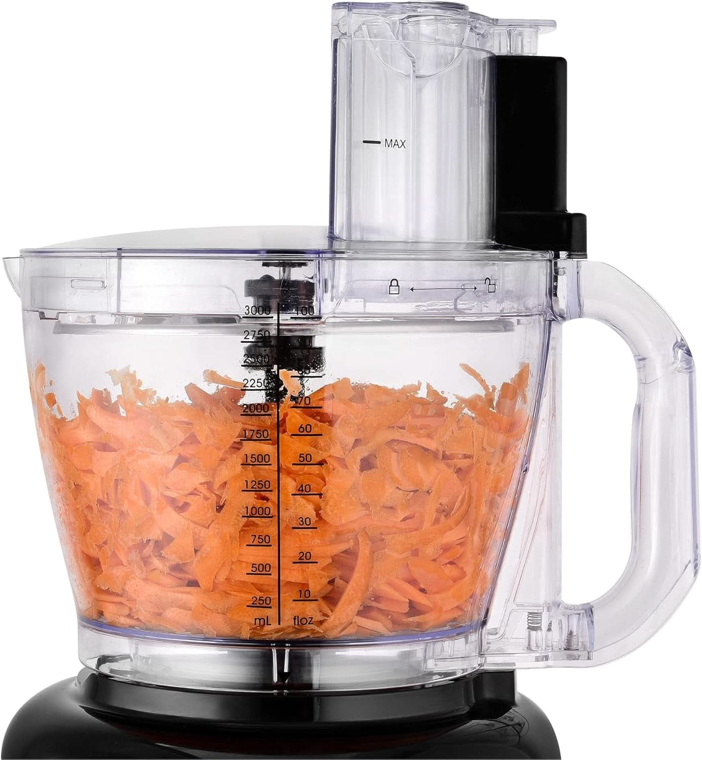 Dai! Macchina da cucina 8 in 1, rubinetto da 3 litri, contenitore miscelatore da 1,75 litri, 2 stufe a vento, funzione turbo, 1000 W, colore nero/argento, VG HA 3001 Madre e bambino Naty Shop