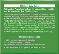 WELEDA Organic Skin Food Body Butter, Crema corpo unisex per la cura della pelle secca e ruvida, 150 ml Doccia e bagno Naty Shop