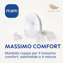 Tiralatte doppio MAM Move, portatile, 3 modalità di funzionamento e 5 livelli di intensità Accessori Alimentazione e Allattamento Bebe Naty Shop
