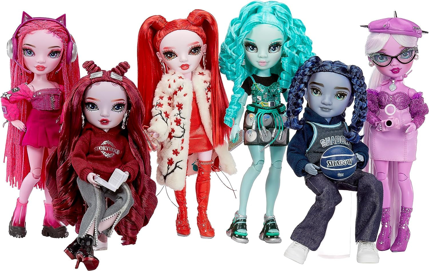 Rainbow High Shadow High Serie 3 - Berrie Skies - Grüne Modepuppe - Modisches Outfit und mehr als 10 Bunte Spielaccessoires - Ideal für Kinder von 4-12 Jahren und Sammler