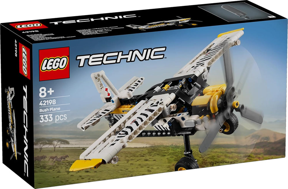 LEGO Technic Aeroplano a elica Giocattolo da costruzione per bambini Regalo per ragazzi e ragazze 8 anni Motore a pistoni a 4 cilindri Modello di aeroplano a elica rotante 42198 Set da costruzione Acquista dal negozio LEGO