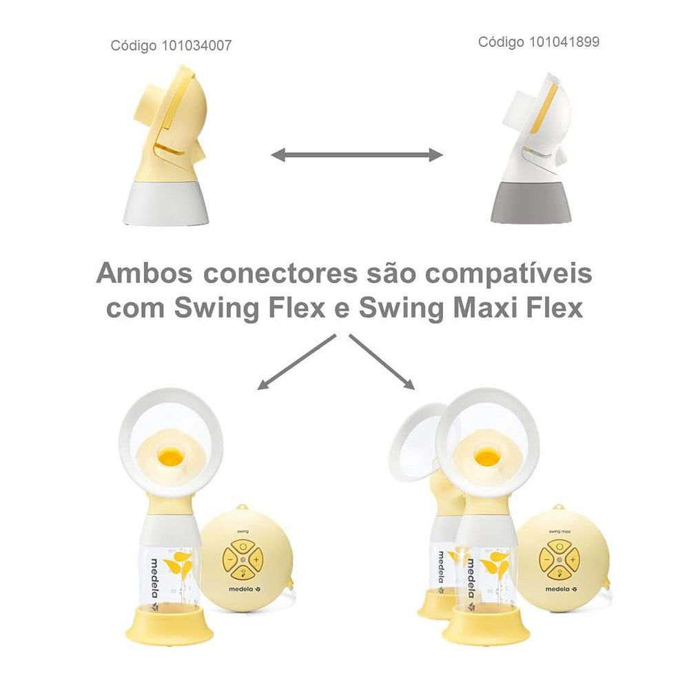 Connettore Medela Flex per tiralatte Personalfit Flex Accessori Alimentazione e Allattamento Bebe Naty Shop