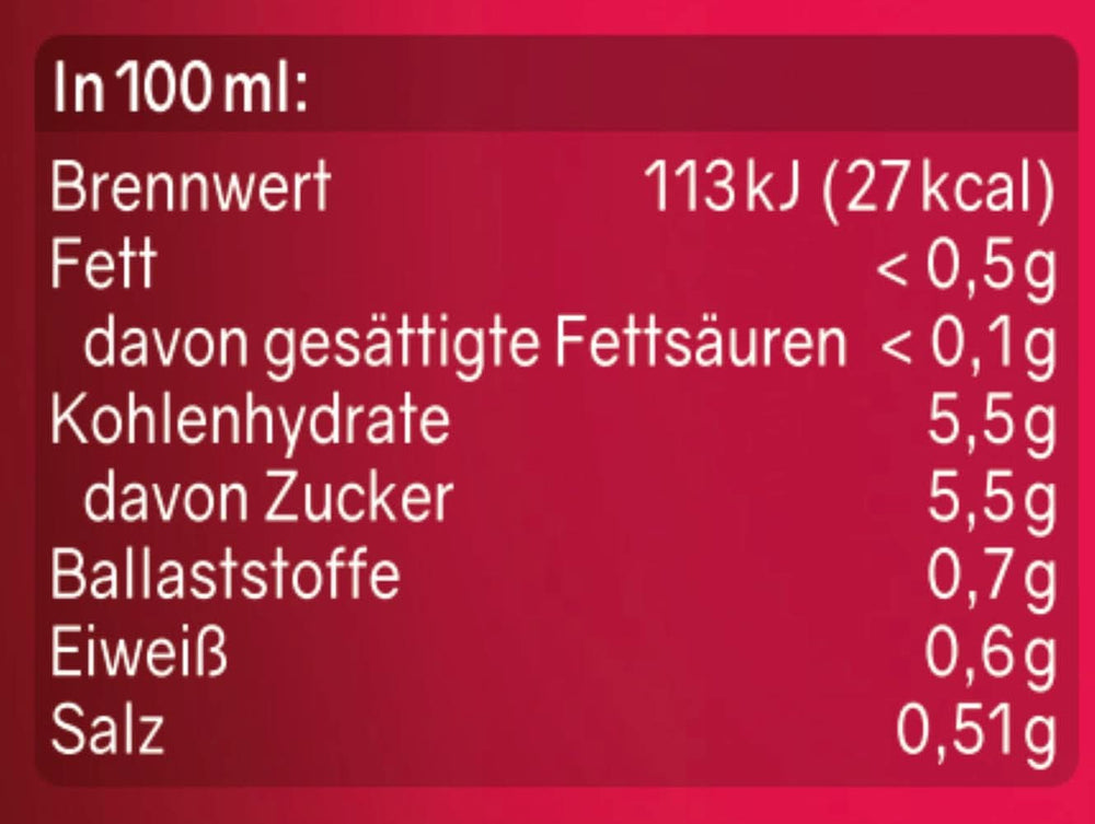 RABENHORST (6 x 700 ml) - Succo di verdure di alta qualità da diverse verdure dal sapore speziato intenso Bevande analcoliche Naty Shop