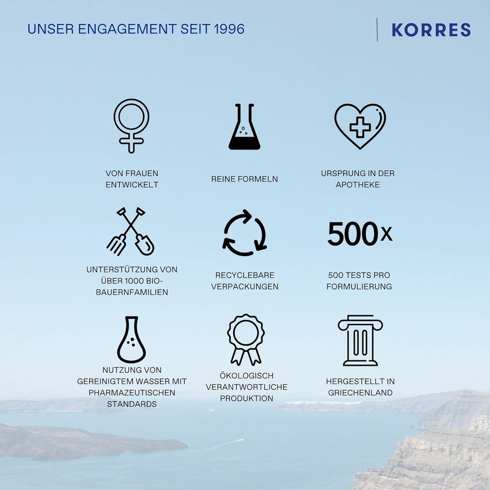 Vernice per unghie Korres Sweet Almond - 53, Rosso reale