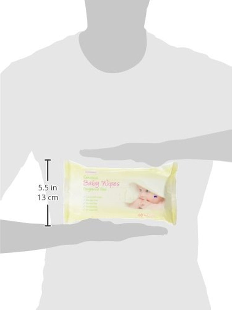 FPBW60FF Salviette umidificate, senza profumo, 60 salviette