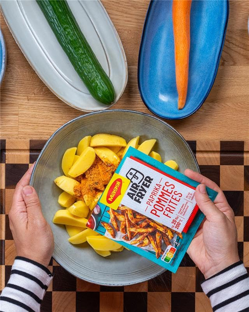 MAGGI Airfryer Pommes Frites - Paprika, confezione 1er (1 x 34g)