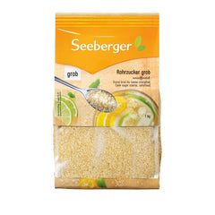 Seeberger Rohrzucker Grob 5Er Pack: Vollrohrzucker Besonders Aromatisch - Ideal Für Cocktails Und Zum Backen - Grob - Unraffiniert, Vegan (5 X 1 Kg) Dolcificanti Naty Shop 1 Kg (5Er-Pack)