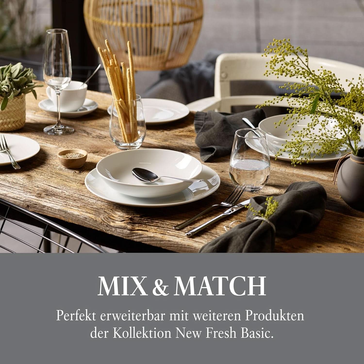 Vivo di Villeroy & Boch – Nuovo set posate Fresh Basic da 24 pezzi per 6 persone Kitchen Naty Shop