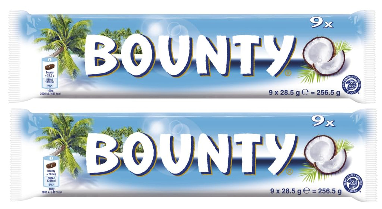 Barrette di cioccolato Bounty | Cocco e Cioccolato | Varie dimensioni delle confezioni