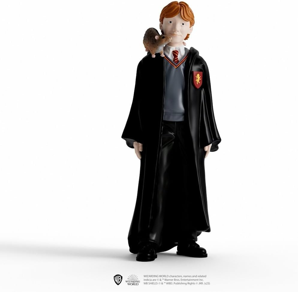 Schleich 42634 Ron Weasley & Skulls, de la 6 ani, Harry Potter - figurină de joacă, 4 X 2 X 10 cm Action figures Naty Shop