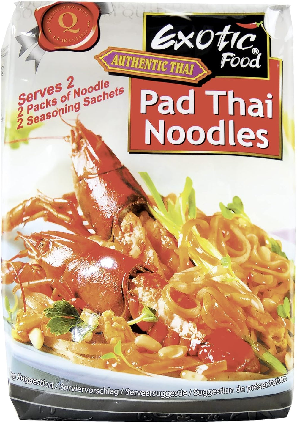 Spaghetti Di Riso Wok (Pad Thai), Confezione Da 2 (2 Confezioni X 300 G)