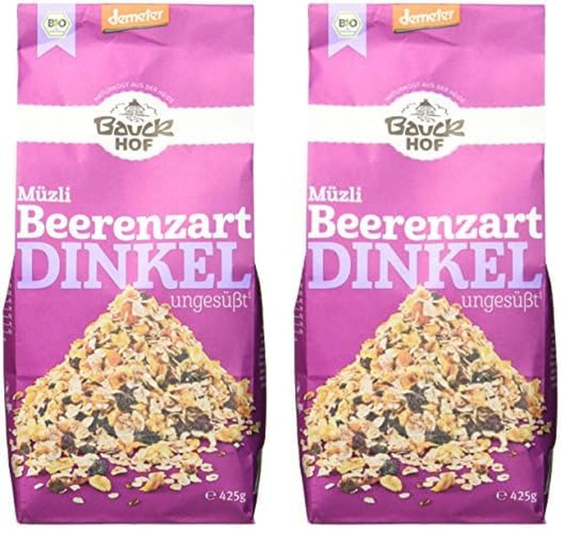Muesli Di Farro Con Frutti Di Bosco, Non Zuccherato, 425g (Confezione da 2)