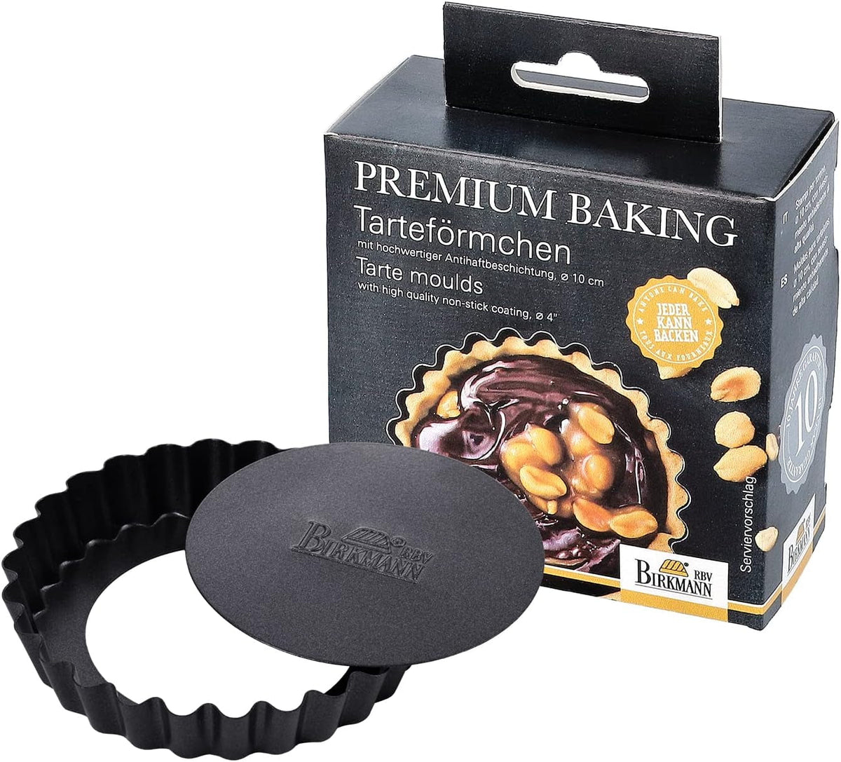 RBV Birkmann Premium Baking, tortiera, Ø 10 cm, 6 pezzi, con fondo removibile Stampi e teglie Naty Shop