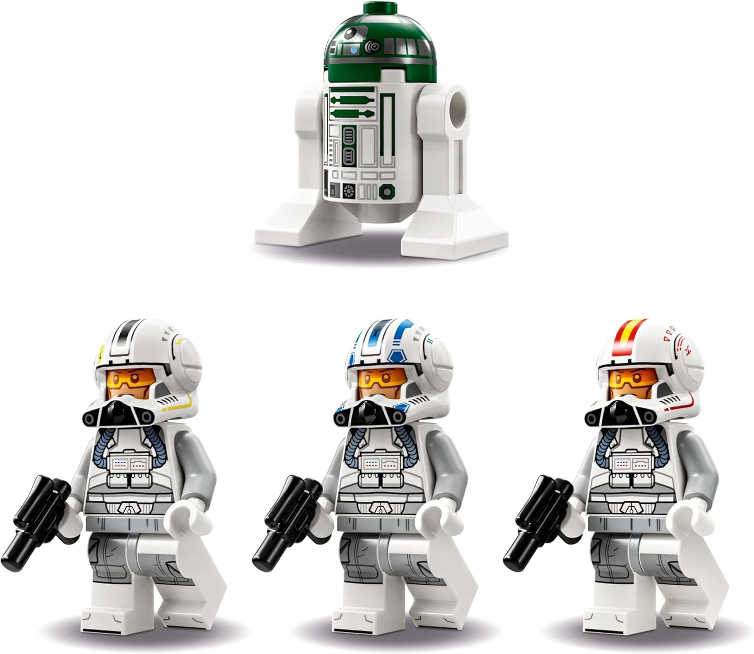 LEGO Star Wars 75402 ARC-170 Starfighter giocattolo con 4 minifigure, incluso il pilota clone e il droide R4-P44, oggetto da collezione, regalo per i fan della vendetta dei Sith e per ragazzi e ragazze dai 9 anni in su Set di costruzione Beuche den LEGO-Store