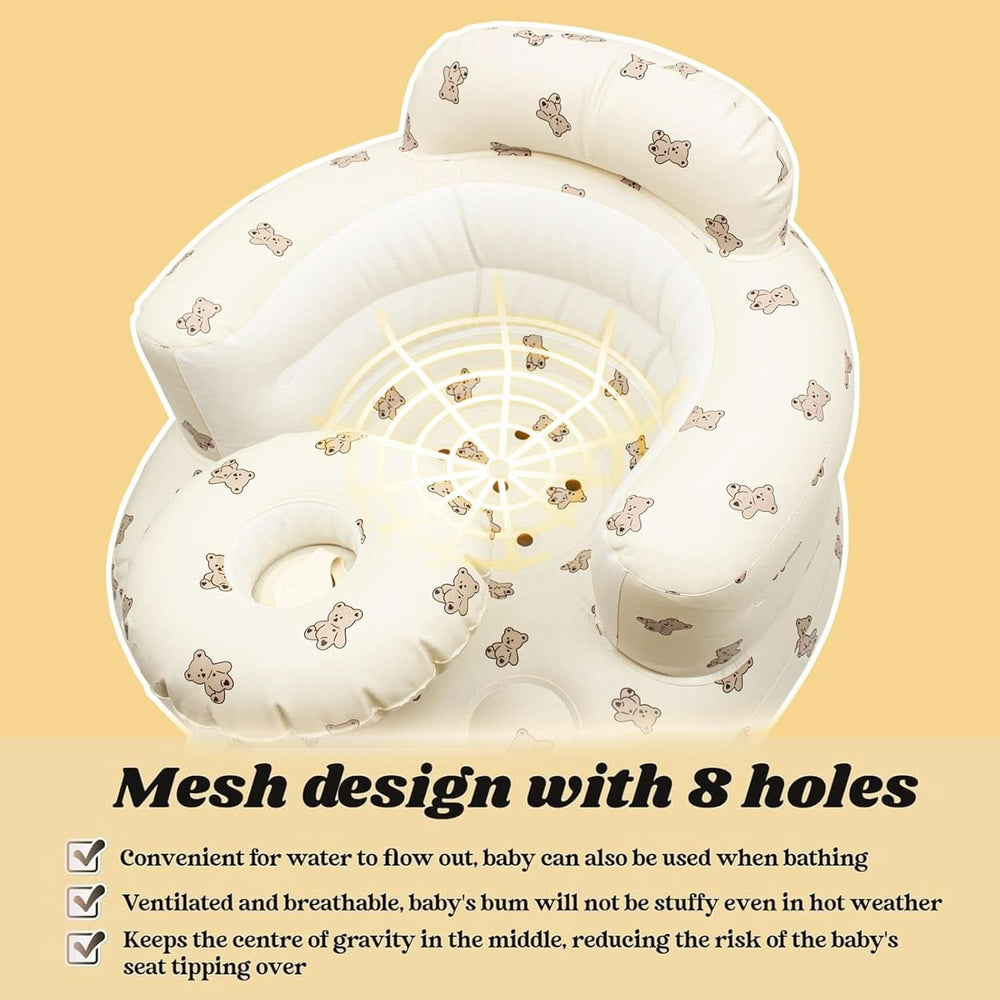 Seggiolino gonfiabile per neonati Jdblissful da 3 a 36 mesi Mamma e Bambino Naty Shop