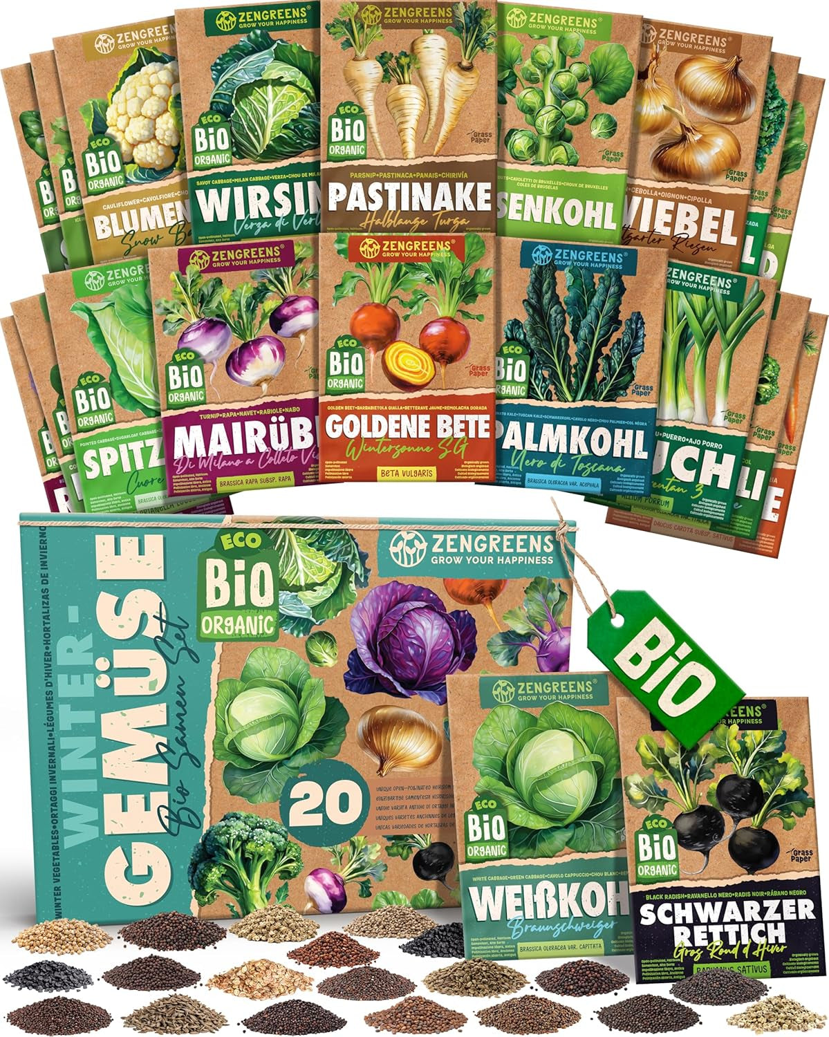 Semi di pomodoro biologico in set da 10 - 10 semi di pomodoro per una facile coltivazione in giardino, balcone o aiuola rialzata - Semi di piante - Piantine