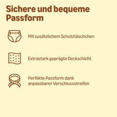 Pannolini Amazon Ultra Dry, taglia 1 (2-5 kg) - Scatola mensile, bianco, 96 pezzi (2 confezioni da 48) (ex marchio Mama Bear, prodotto identico)