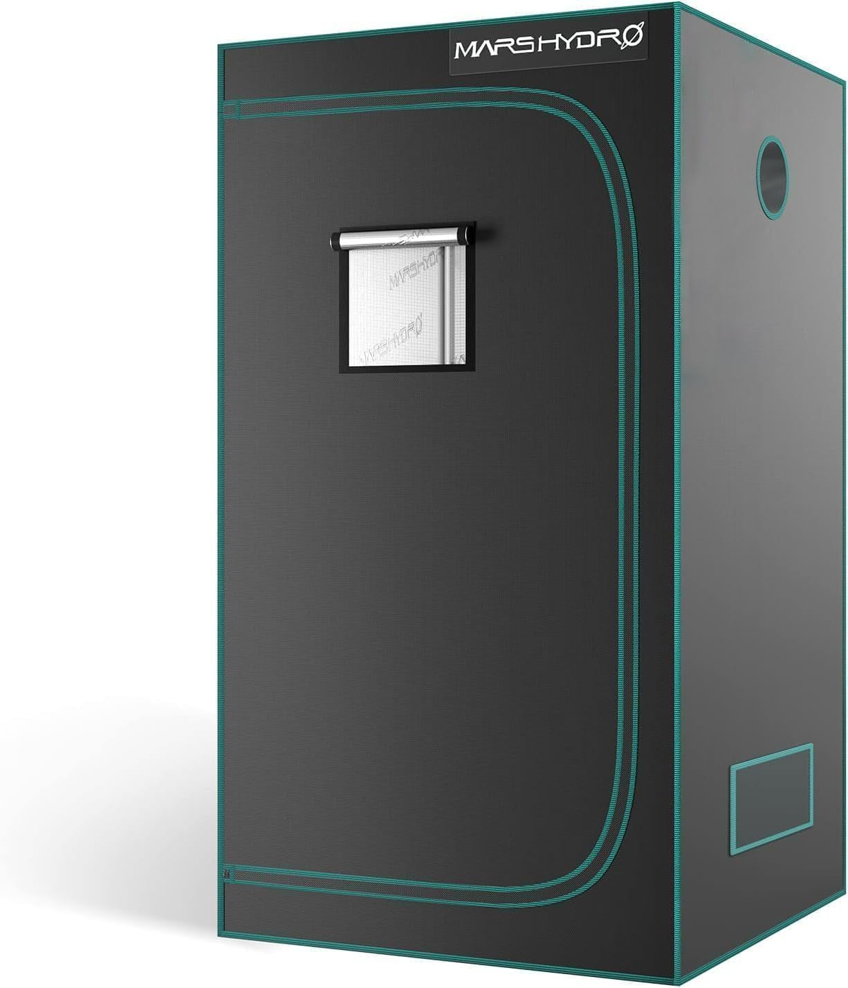 Tenda da coltivazione MARS HYDRO 60x60x140 cm, Tenda da coltivazione per interni, Tende da coltivazione in Mylar riflettente per coltura idroponica, Vassoio inferiore rimovibile per spazio di coltivazione delle piante