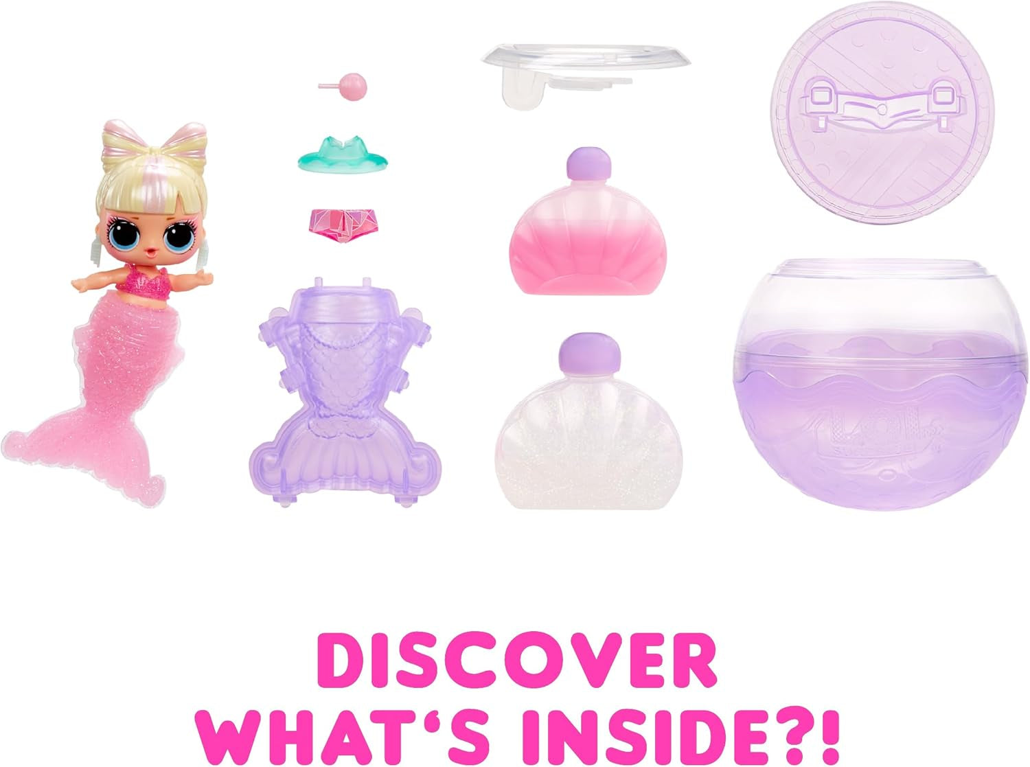 LOL Sorpresa! Sirene più piccole - Mini bambole alla moda con code che cambiano colore - Adatte per collezionisti, ragazze e ragazzi dai 4 anni in su Naty Shop Dolls