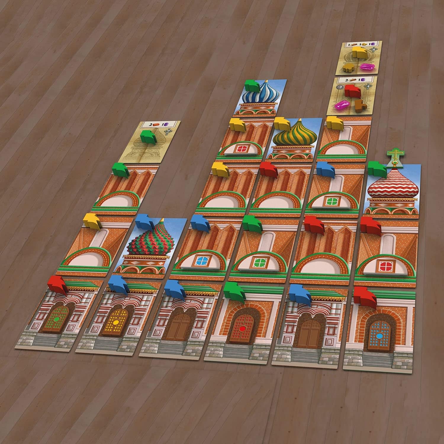 KOSMOS 682156 Cattedrale Rossa, Costruttori dello Zar, Gioco di strategia con speciale meccanismo di dadi, Gioco da tavolo per 1-4 giocatori dai 12 anni in su, Gioco per intenditori