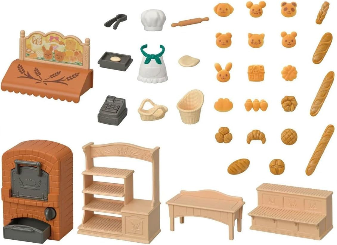 Sylvanian Families 5536 Starter House Set da Forno - Casa delle Bambole Playset Case delle bambole Naty Shop