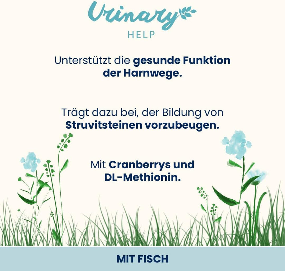 Almo Nature Functional Urinary Help - Nassfutter für ausgewachsene Katzen mit Fisch - Unterstützung für die Gesundheit der Harnwege - 30 Beutel à 70g