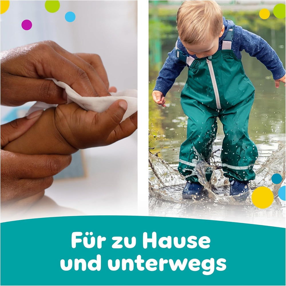 Pampers Fresh Clean Wet Wipes, 1872 salviette (36x52 pezzi), leggermente profumate, adatte anche per mani e viso