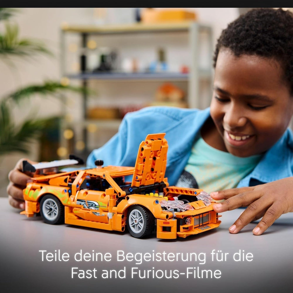 LEGO Technic Fast and Furious Toyota Supra MK4 - Macchinina - Con motore a 6 cilindri e porte apribili - Set di modelli per ragazzi e ragazze sopra i 9 anni - Idea regalo di compleanno 42204 Set di costruzione Beuche den LEGO-Store