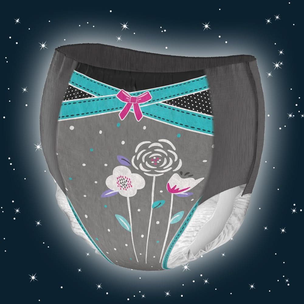 Pannolini notte Huggies, per bambine 8-15 anni (27-57 kg), molto assorbenti, 9 pezzi (confezione da 2) Mamma e Bambino Naty Shop