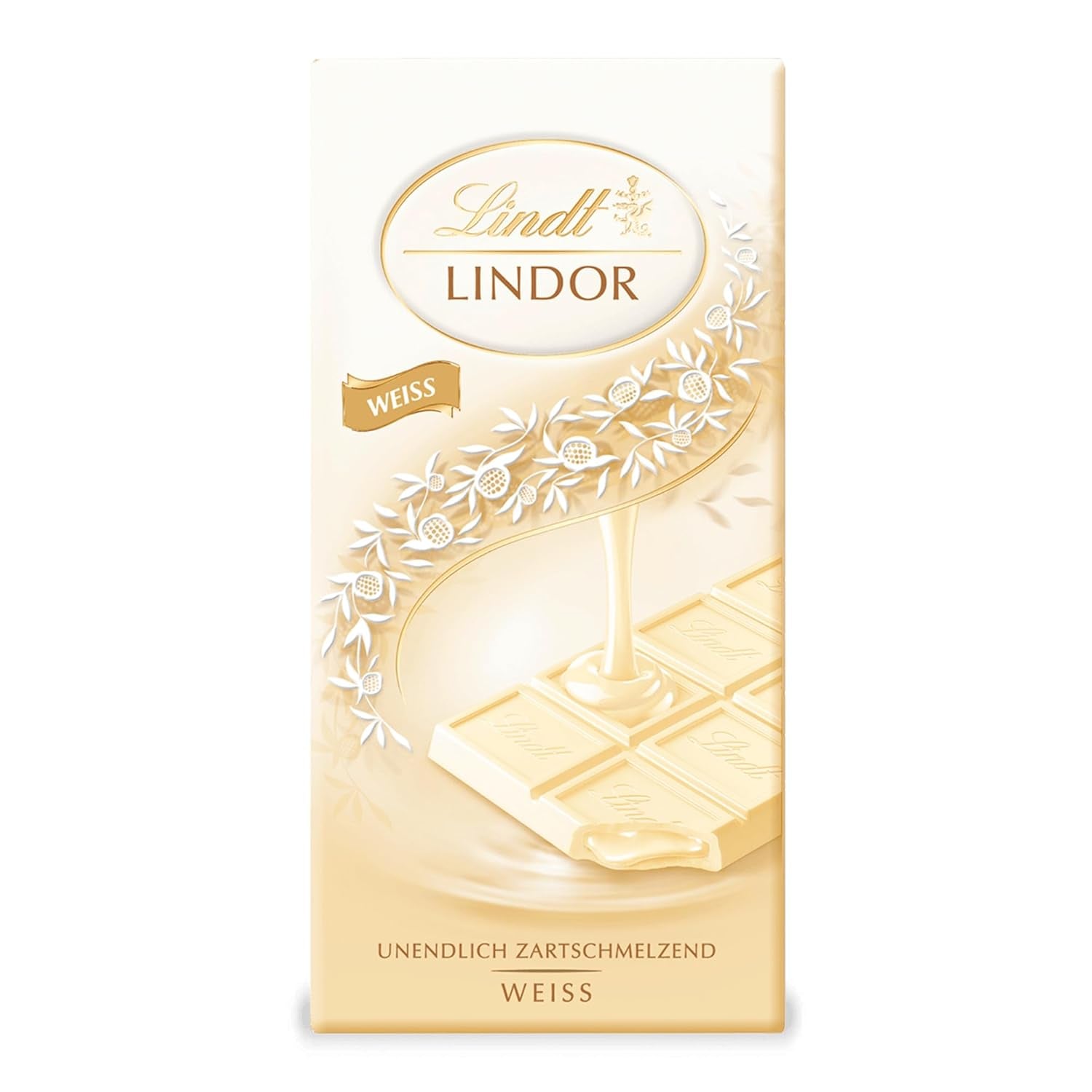 Lindt LINDOR Cioccolato bianco, tavoletta da 100 grammi Cioccolatini Naty Shop Titolo predefinito