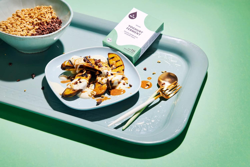 Bio Joghurtferment Vegan – 6x5g – Starterkulturen für 30L vegetale Joghurt – ohne tierische Zusätze – DE-ÖKO-013 certifiziert