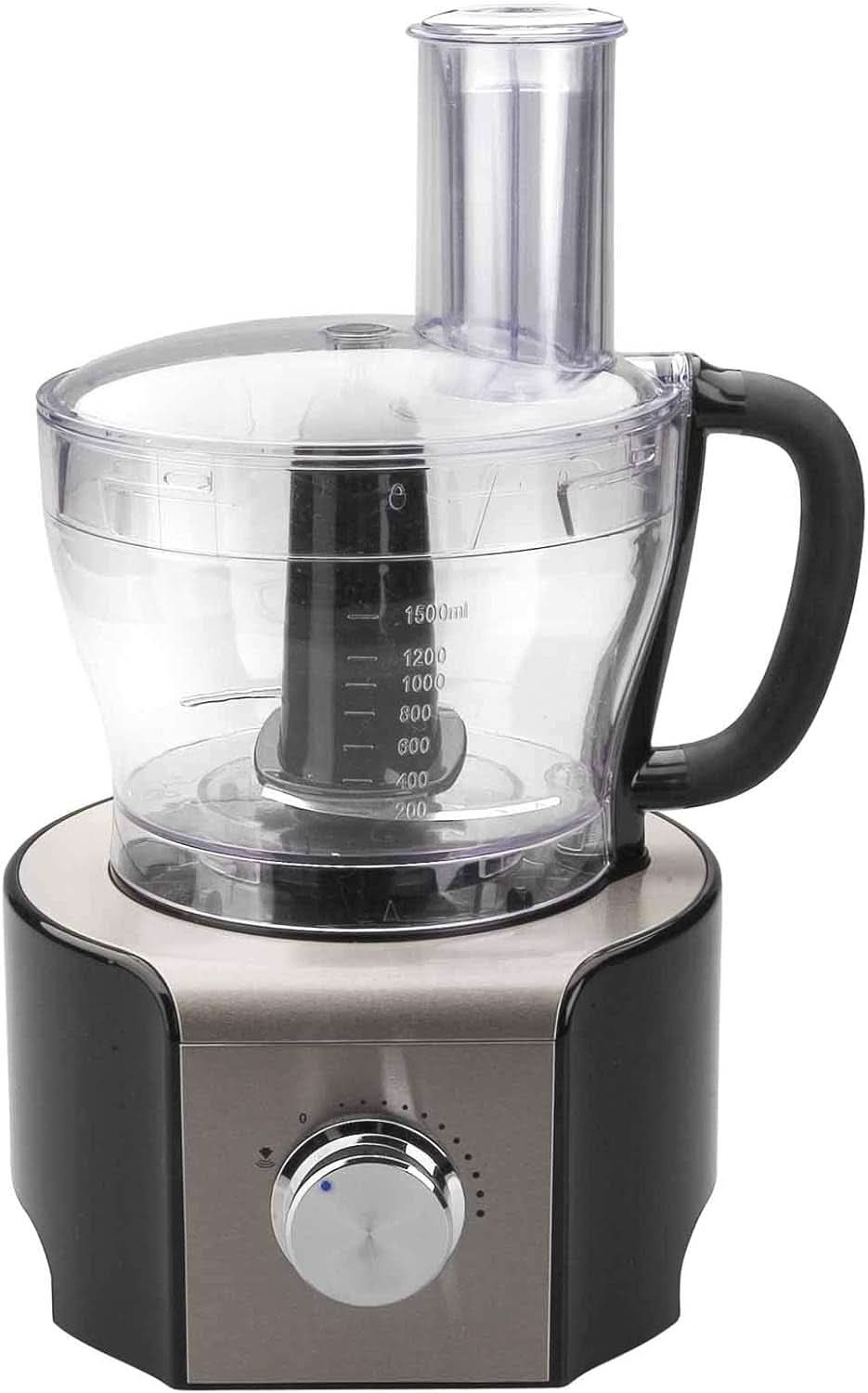 69079 -69079 robot multifunzione 800 w-nero, acciaio inox, vetro e plastica, multicolore Mamma e Bambino Naty Shop