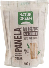 - Pannello Cristallizzato Biologico, Zucchero Puro, Dolcificante Ecologico, Succo Naturale di Canna da Zucchero - 500G, Confezione da 12 Dolcificanti Naty Shop Default Title