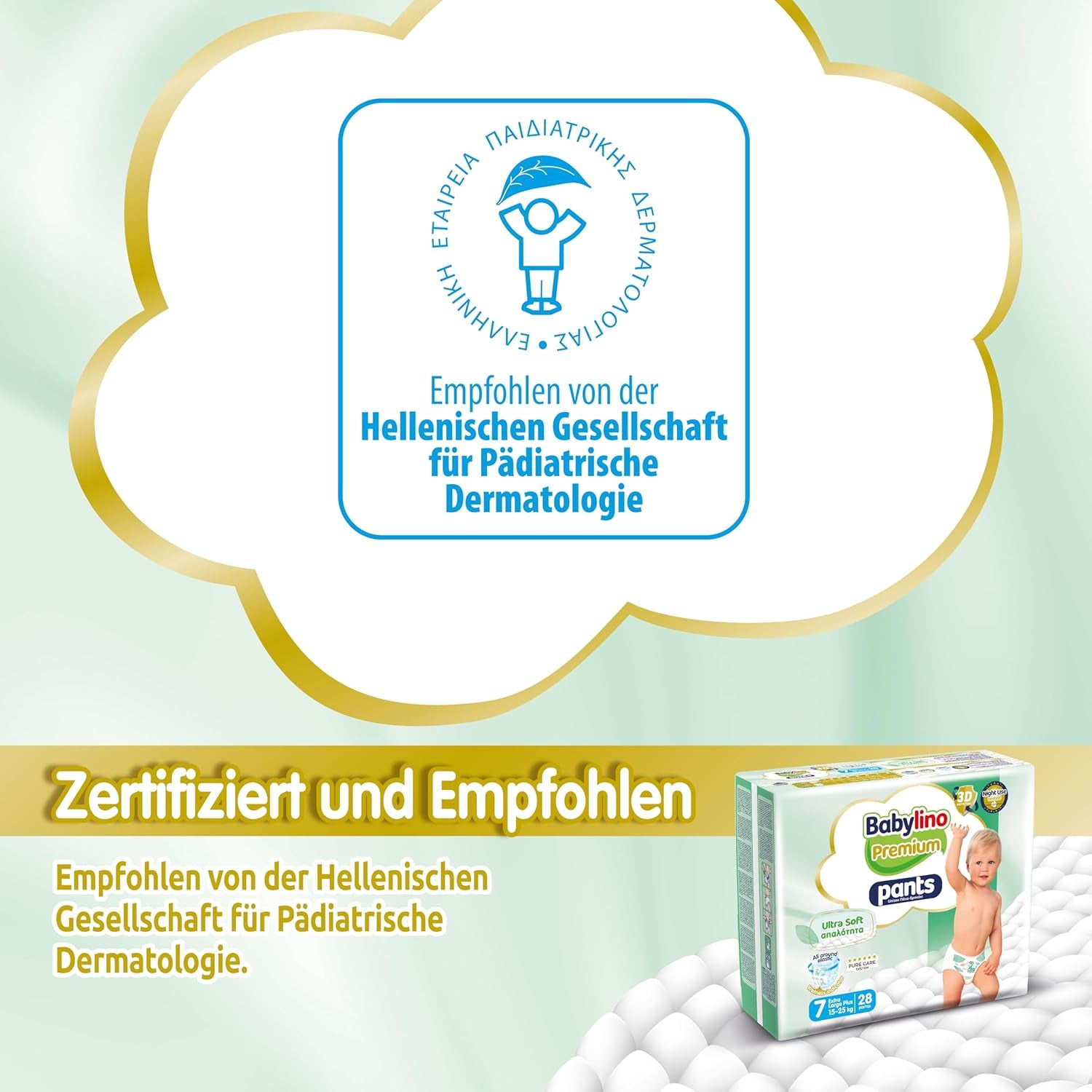 Pantaloni Premium, taglia 7, filtro ultra morbido, XL Plus (15-25 kg), 28 pezzi