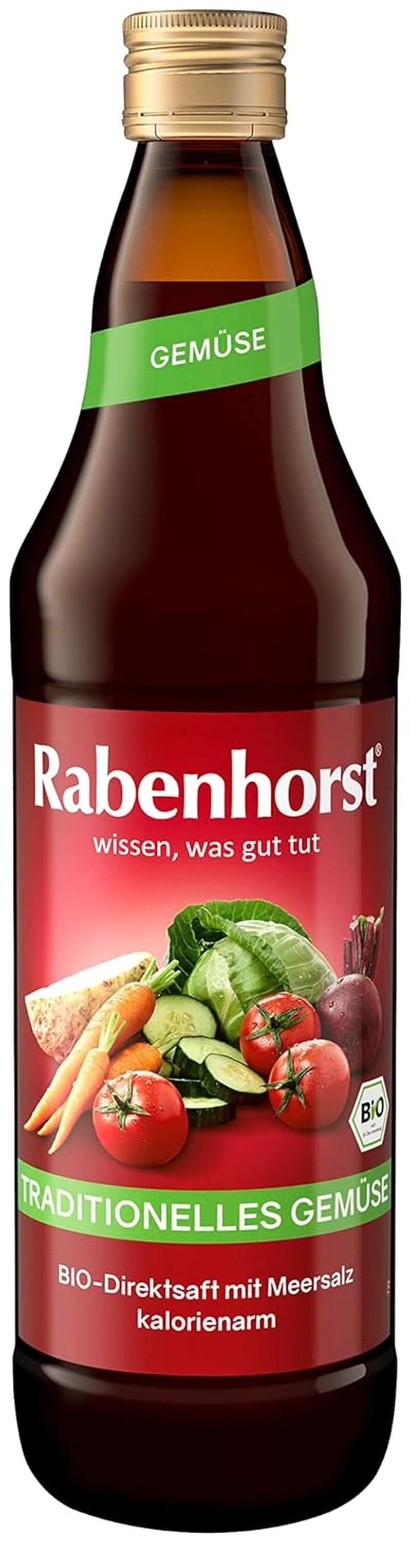 RABENHORST (6 X 700ml) - Succo di verdura di alta qualità da varie verdure Bevande analcoliche Naty Shop