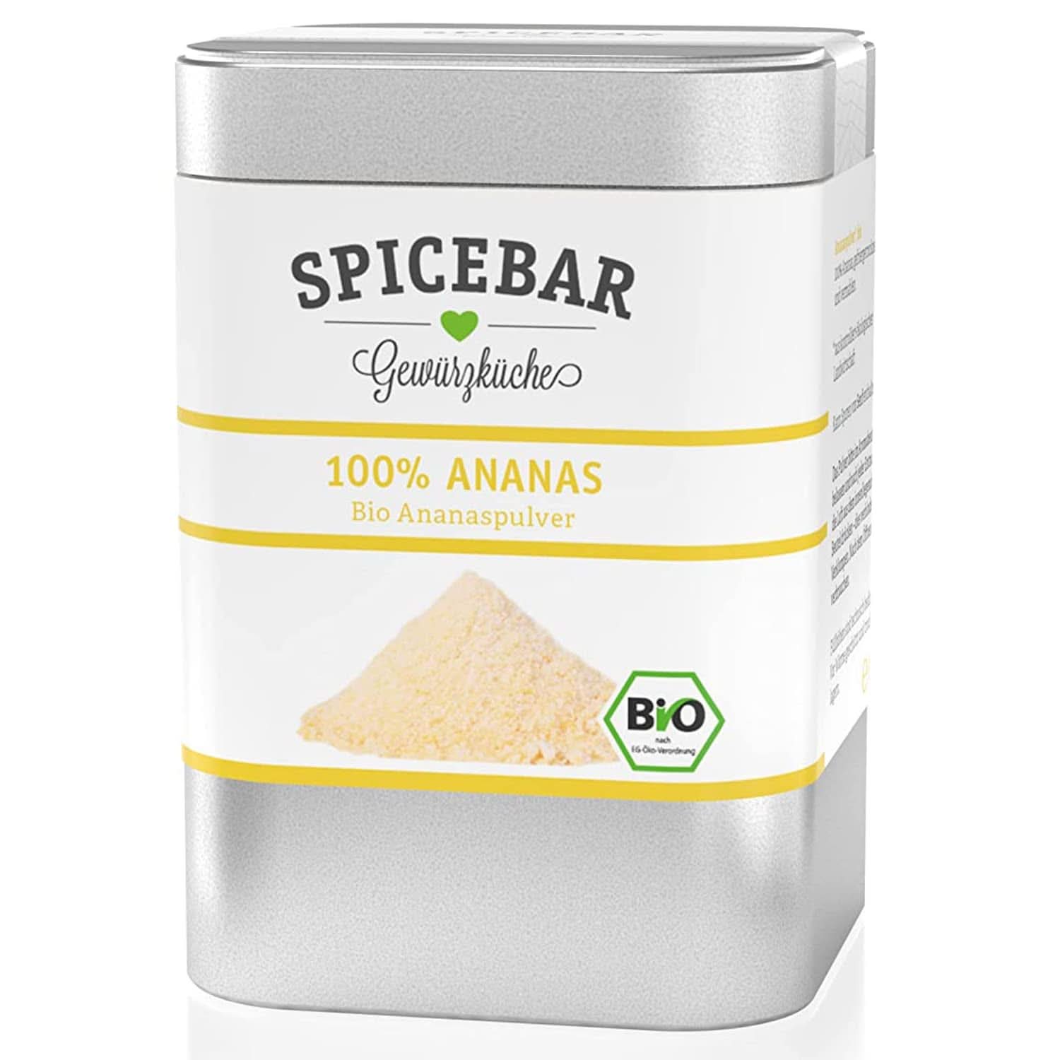 Spicebar Strawberry Powder Organic - 50 grame - Pulbere de fructe liofilizate din 100% căpșuni Arome Naty Shop Ananas