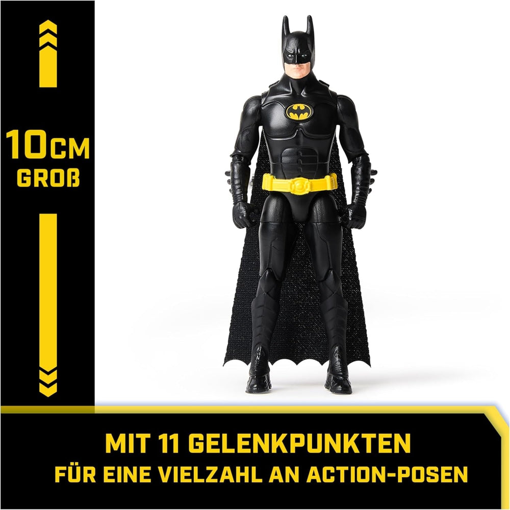 Set Ultimate Batman cu 3 figurine Batman (10 cm) din filmele Batman Returns, The Dark Knight și Batman V. Superman. De la 3 ani Action figures Naty Shop