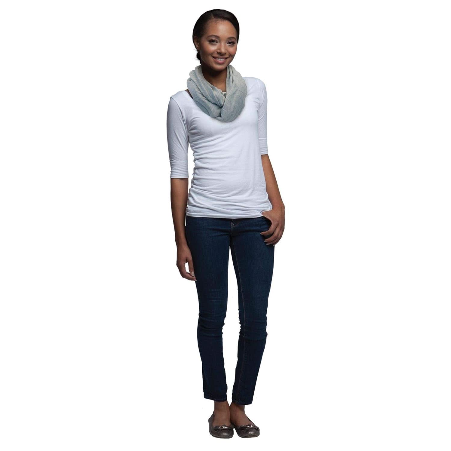 Chicco - Boppy Infinity eșarfă de îngrijire 17 Cm gri Accesorii Hrana si Alaptare Bebe Naty Shop