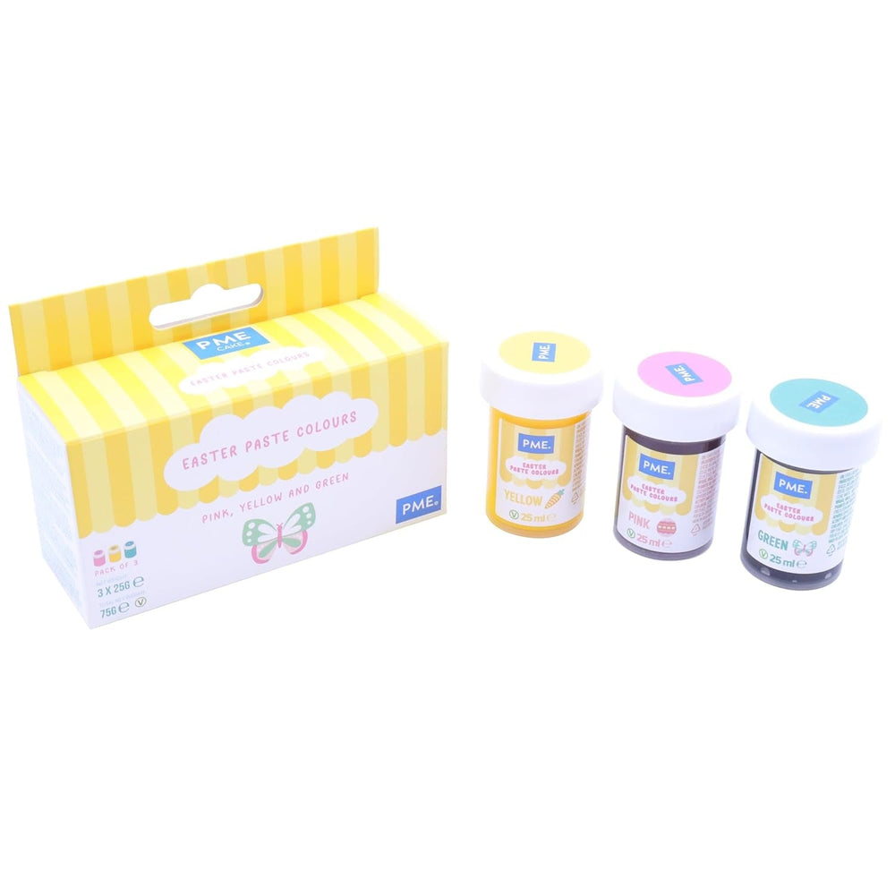 Kit de colorat pentru tort de Paște, set de 3 (75 g)