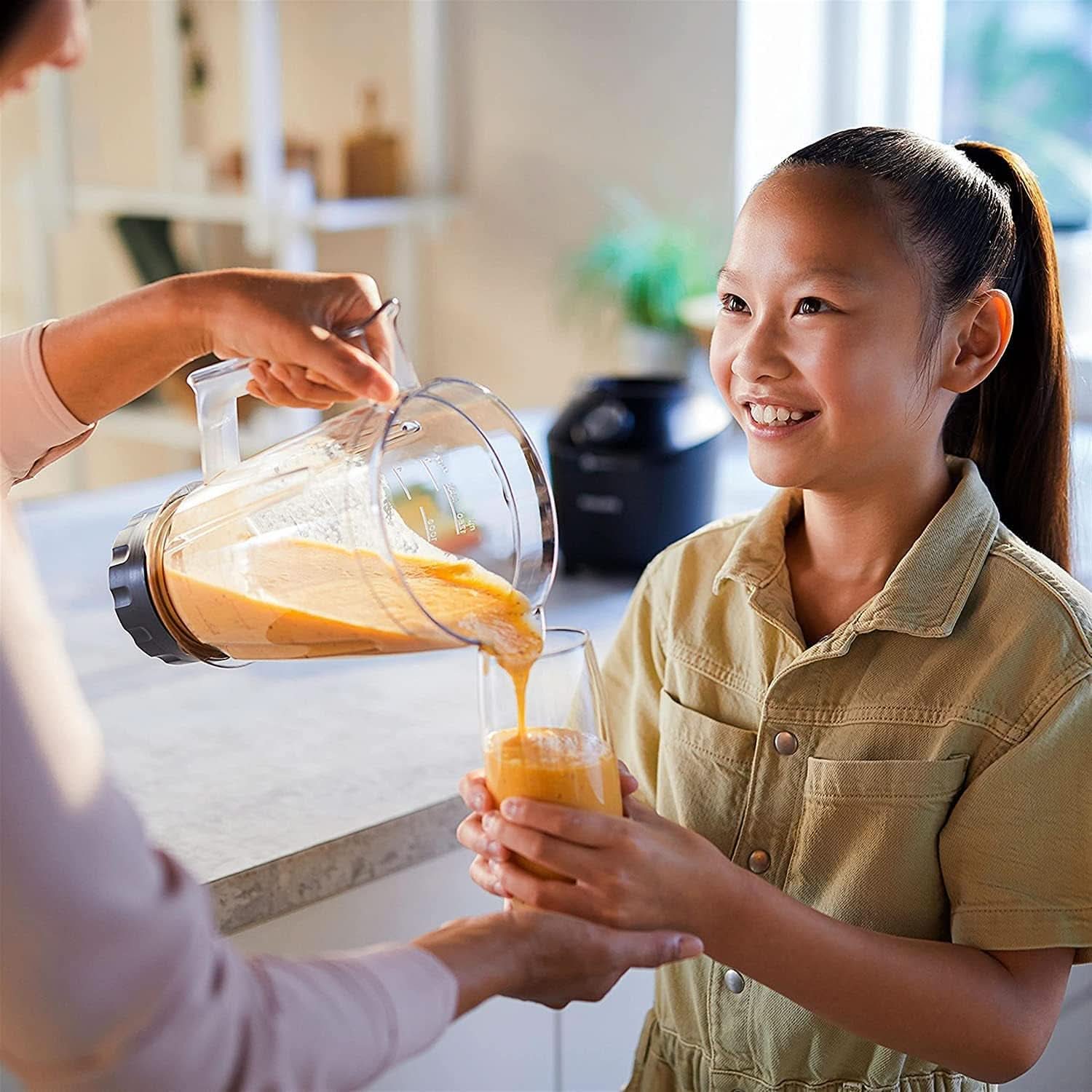 Philips Standmixer Und Smoothie Maker – 600W, 2-Liter-Becher, Homeid-App, 2 Geschwindigkeitsstufen + Impulsfunktion, Problend, Ice-Crush-Funktion (HR2291/41) Bucatarie Naty Shop