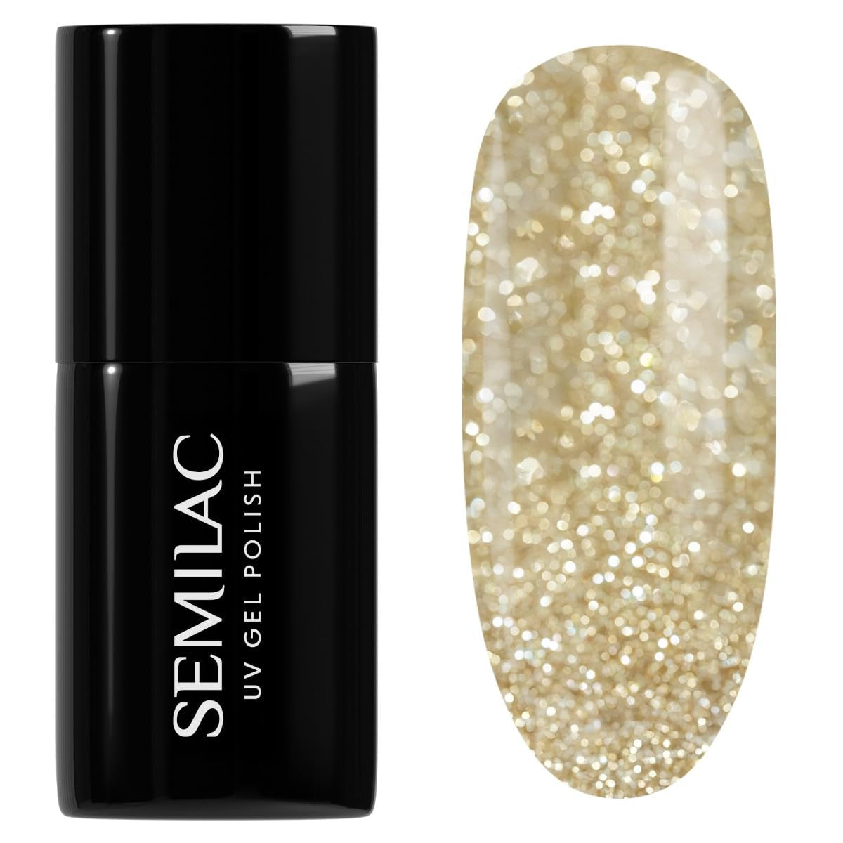 Smalto UV Semilac 260 Light Gold 7ml Collezione Platinum