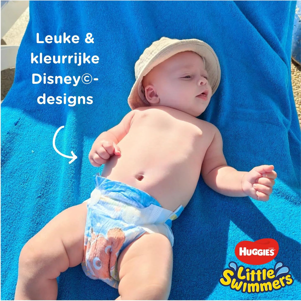Pannolini da bagno usa e getta Huggies Little Swimmers Taglia 2-3 - 36 Panty Total