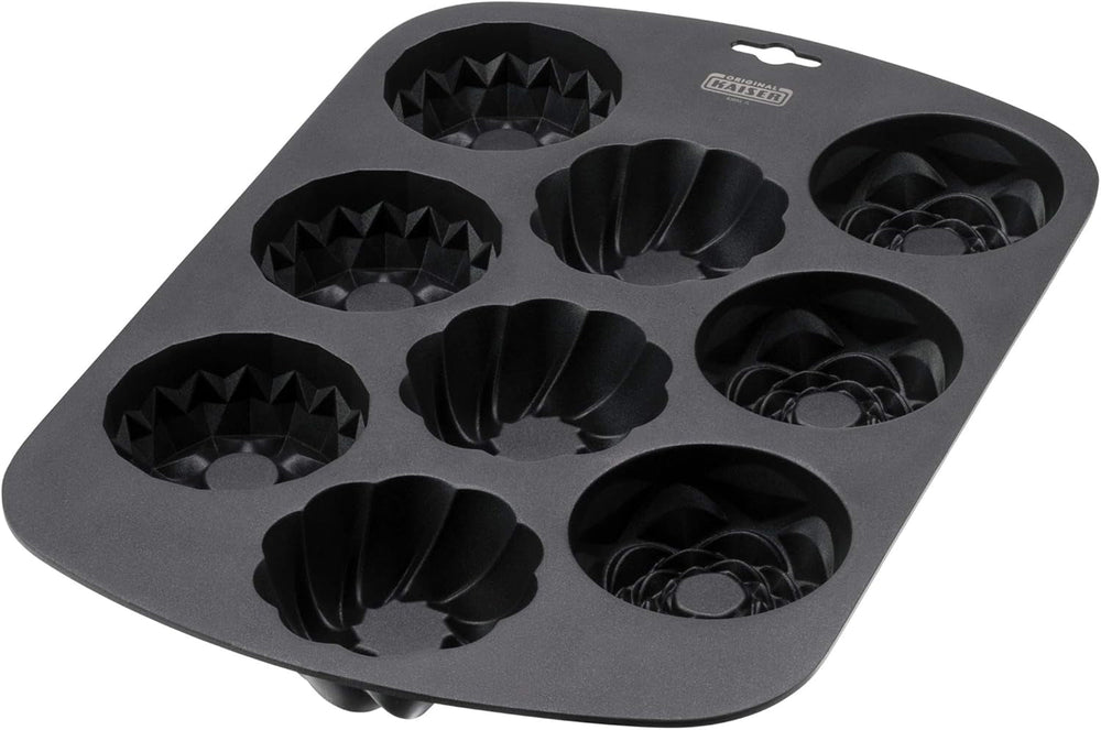 Teglia per 9 muffin Gugelhupf Original Kaiser Inspiration, 38 X 27 cm, rivestimento antiaderente Naty Shop